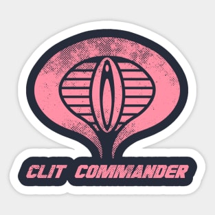 commander Sticker